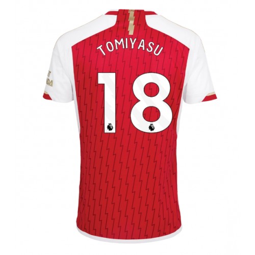 Arsenal Takehiro Tomiyasu #18 Domaci Dres 2023-24 Kratak Rukav